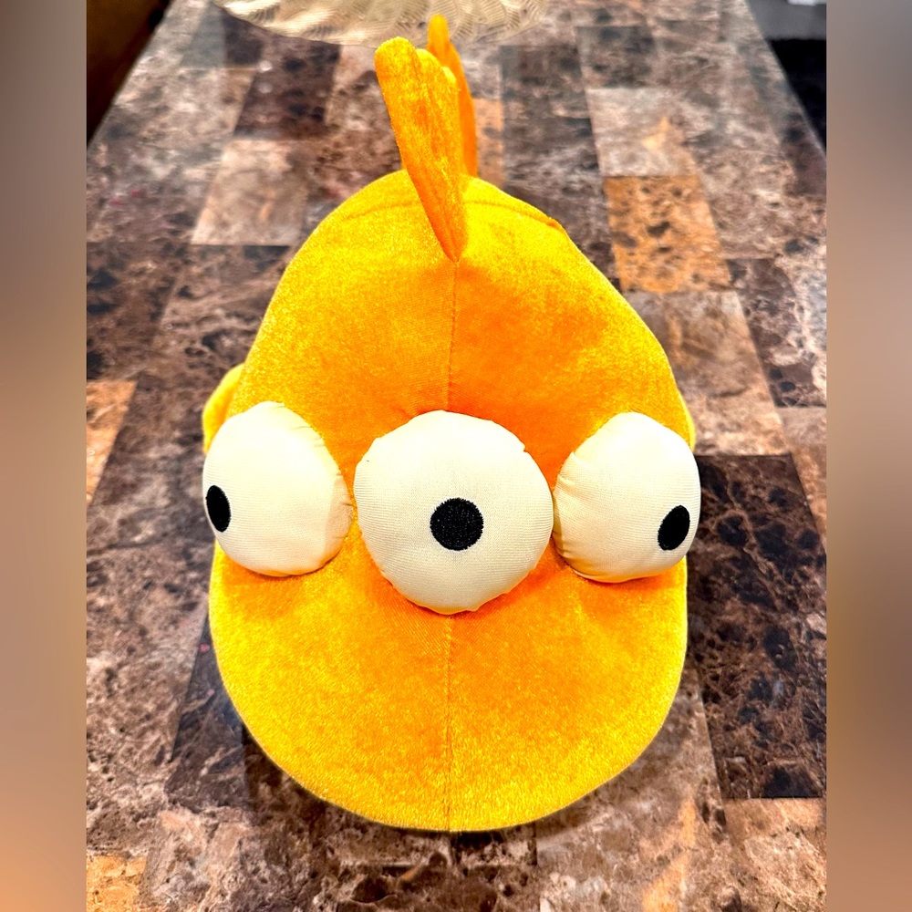 Simpsons blinky the three eyes fish plush!
